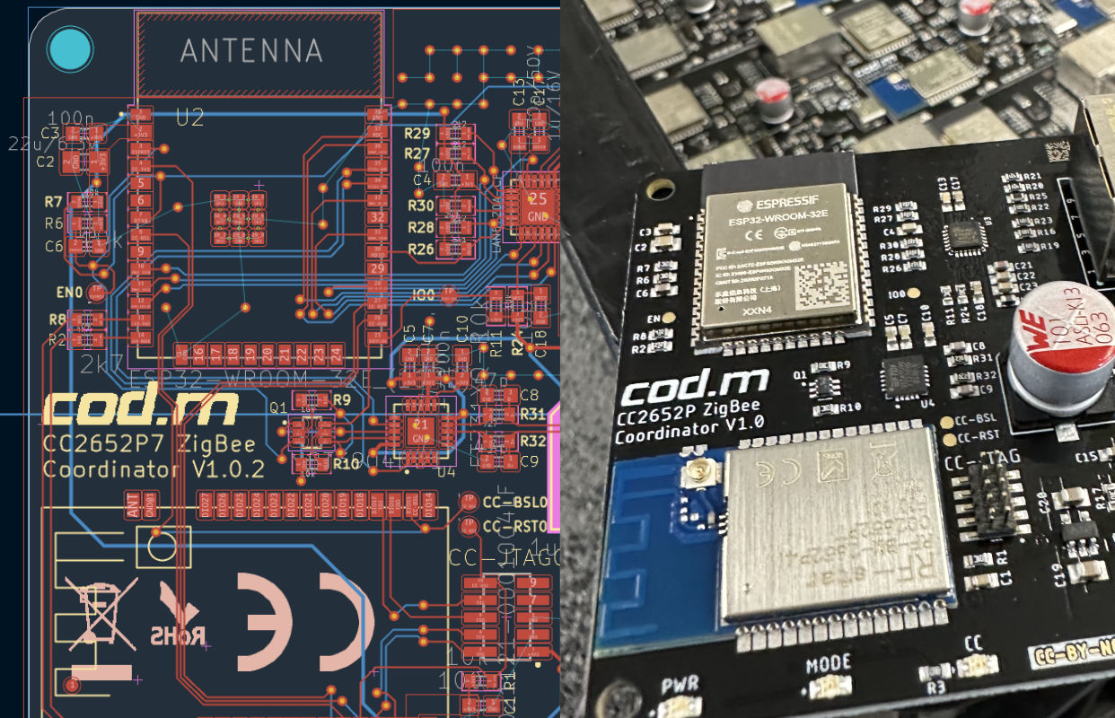 Hardwareentwicklung bei cod.m: Platinenlayout und gefertigte Controller